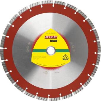 TARCZA DIAMENTOWA DO BETONU DT 350 BT EXTRA 350 x 25,4  MM KLINGSPOR