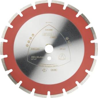 TARCZA DIAMENTOWA DO BETONU DT 602 B SUPRA 400 x 25,4 MM KLINGSPOR